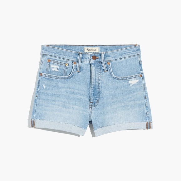 Madewell High-rise Denim Short NF031 Size 24 - Picture 3 of 5